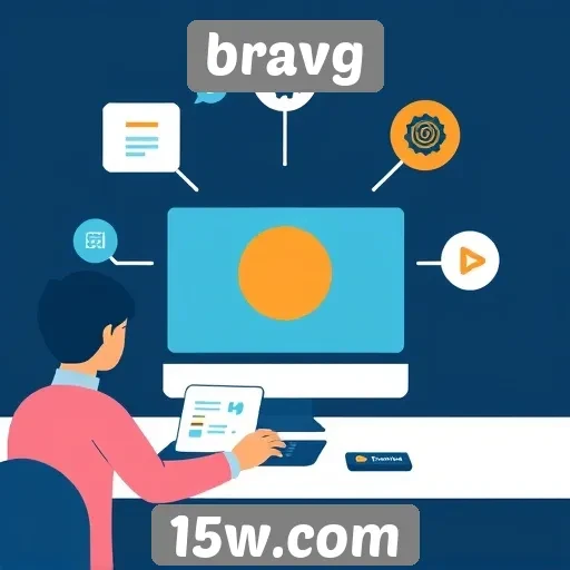 Recursos interativos que destacam o bravg entre os concorrentes
